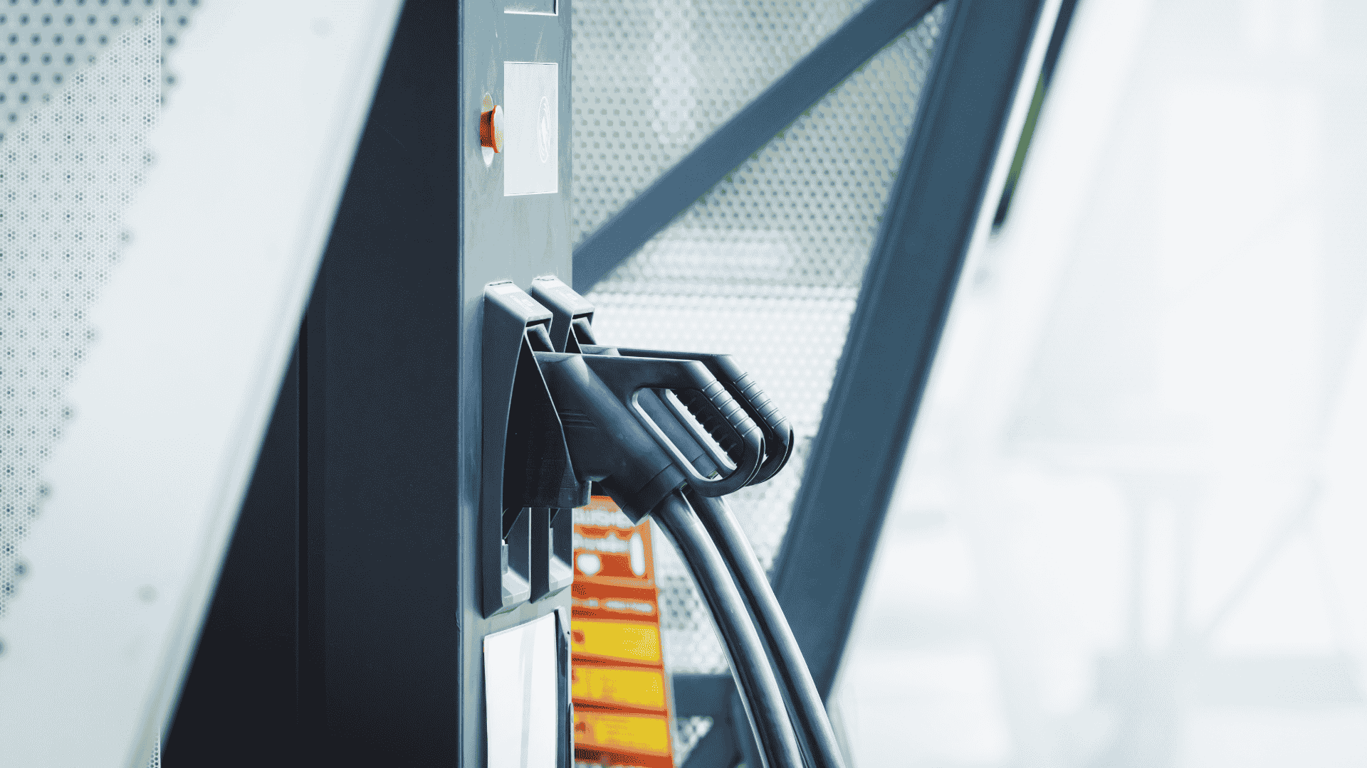 Electric vehicle charging station connector ready for residential EV charger installation