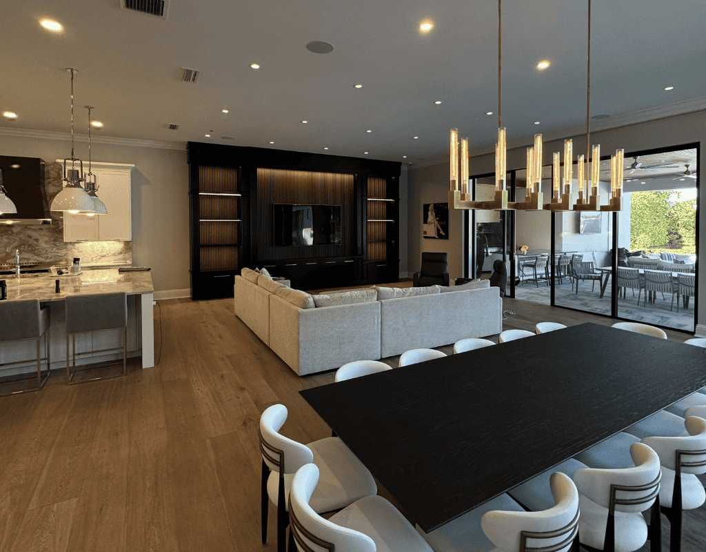 Electrical panel and wiring being evaluated for code compliance and safety