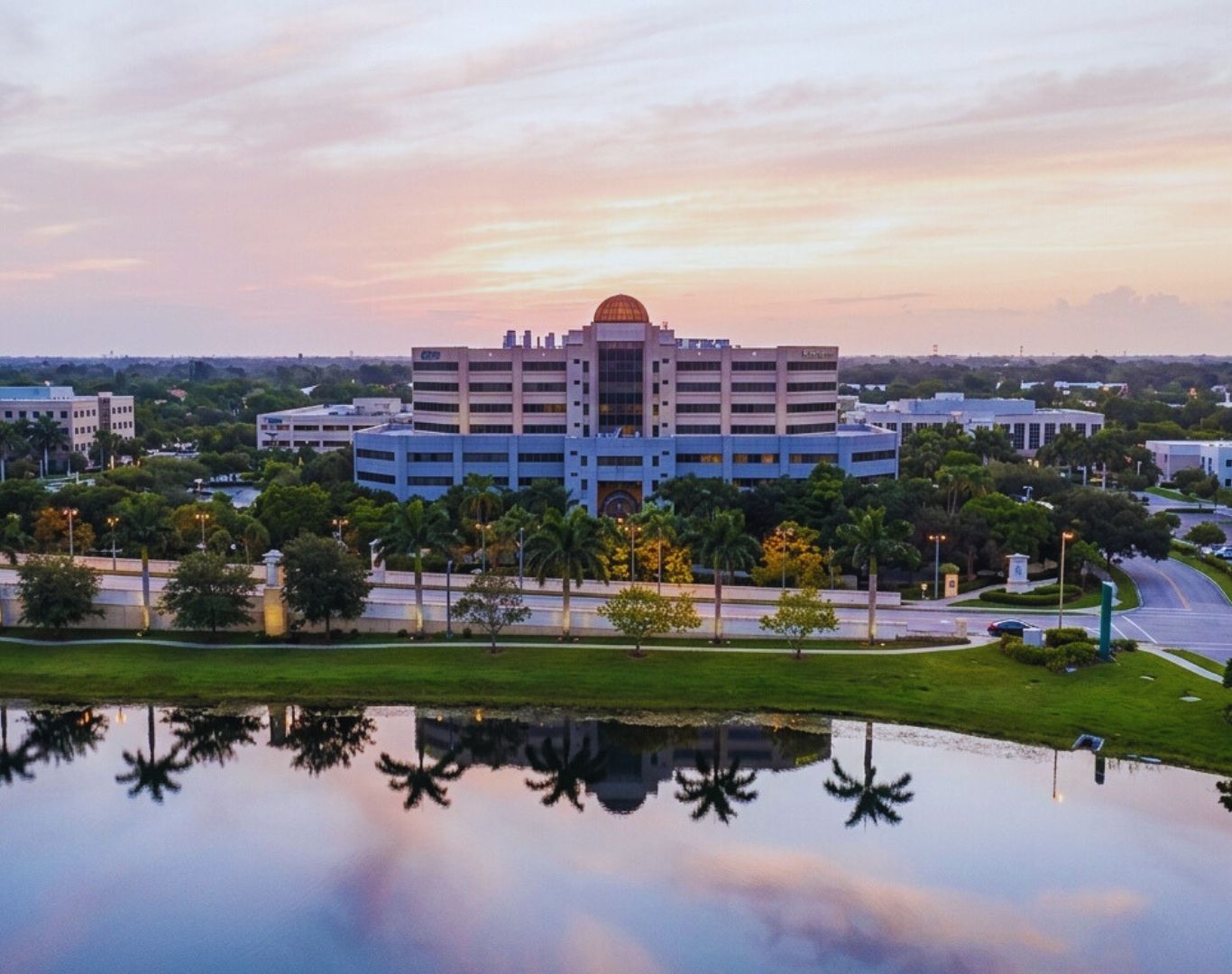 Sunset Over Lake Victoria, Palm Beach Gardens, FL